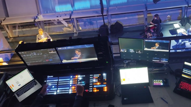 controles producción TV