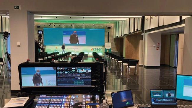 controles producción TV